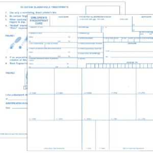 fingerprint card printable