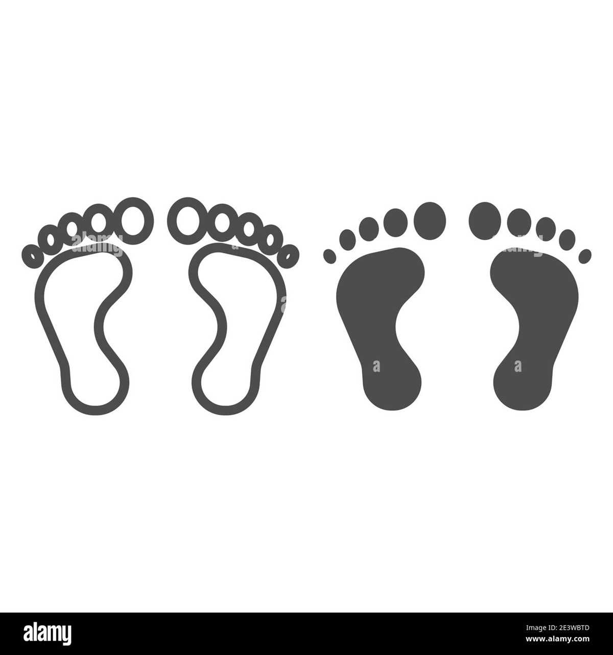 foot outline printable