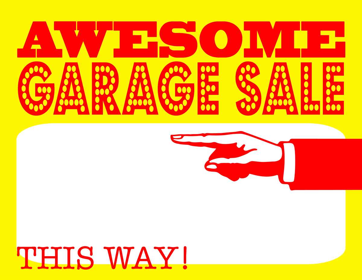 for sale sign free printable