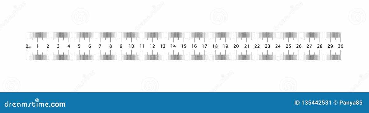free centimeter ruler printable