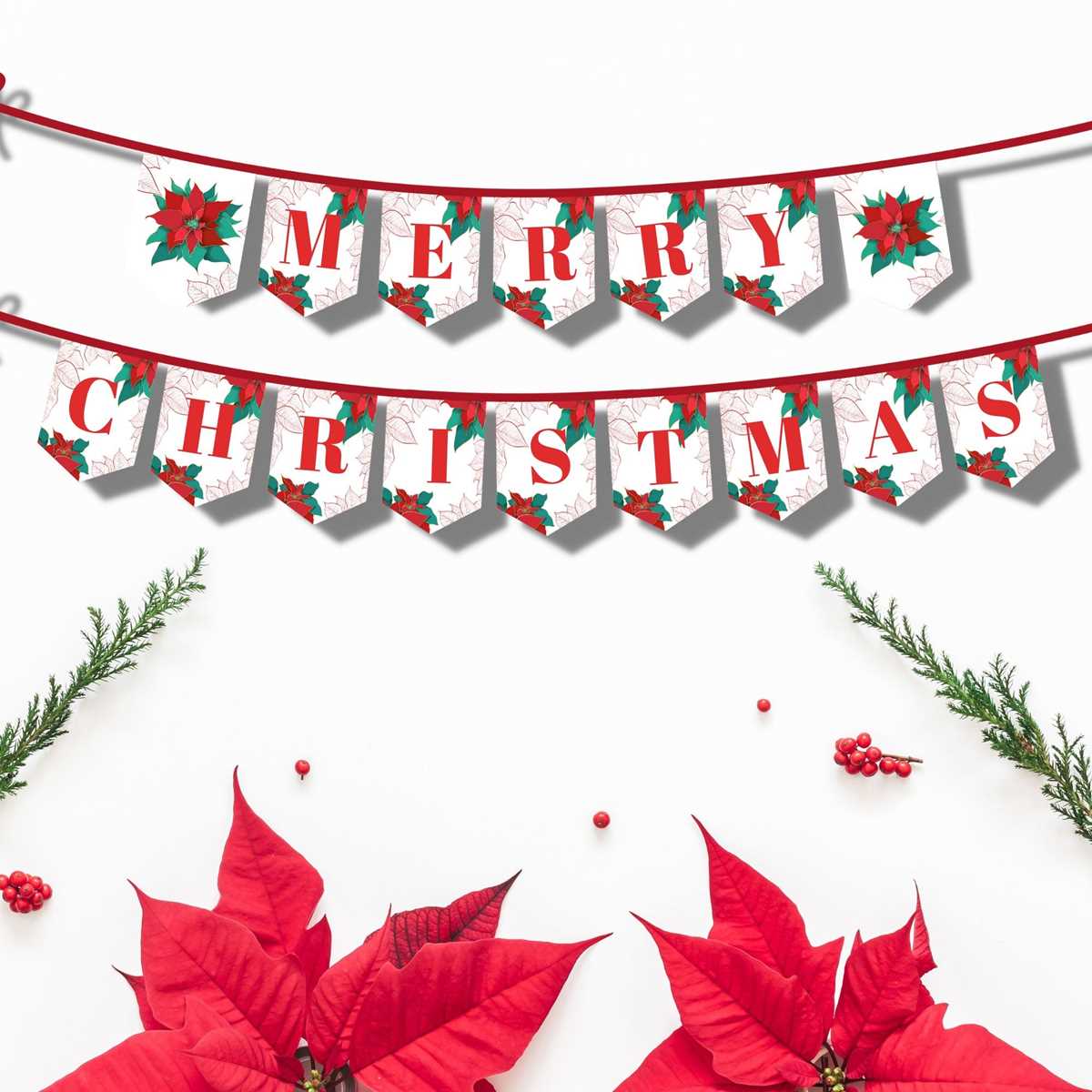 free christmas printable banner