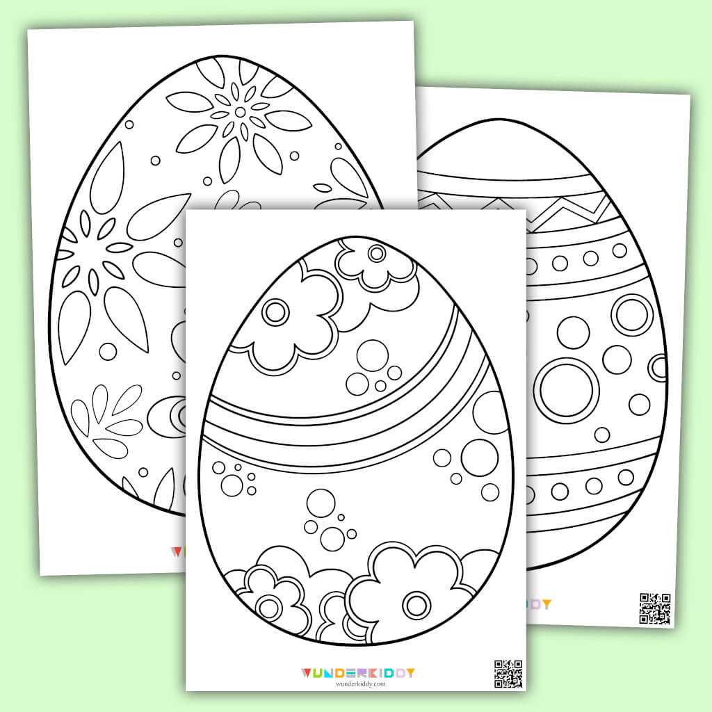 free easter eggs printables