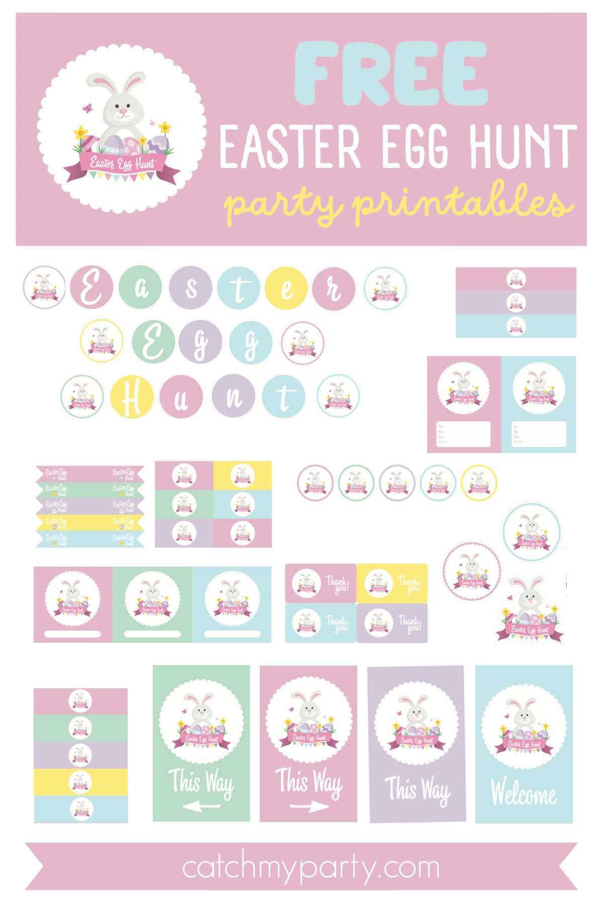 free easter eggs printables