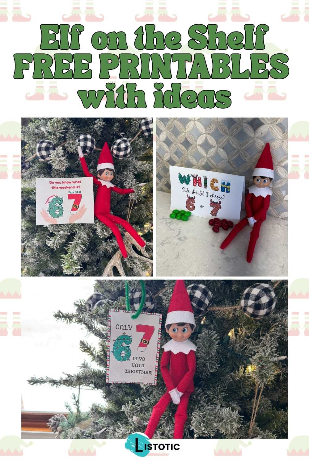 free elf printables