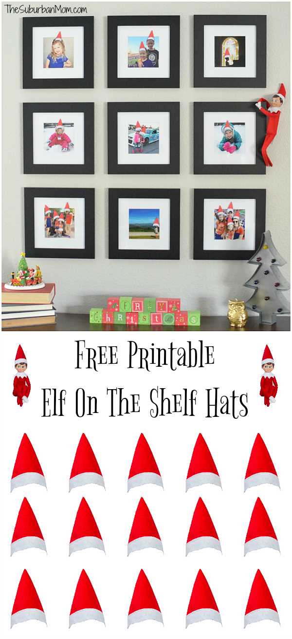 free elf shelf printables