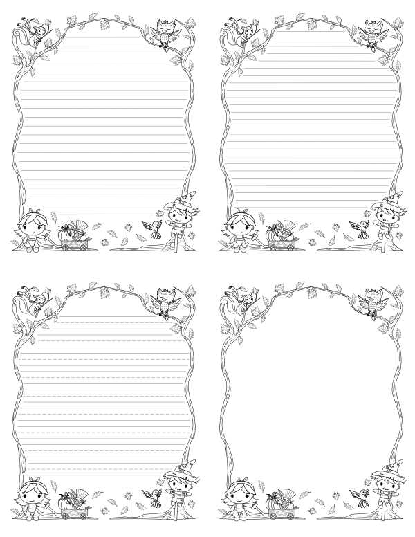 free fall printable templates