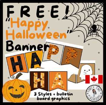 free halloween printable banner