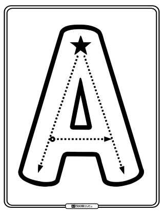 free printable abc tracing
