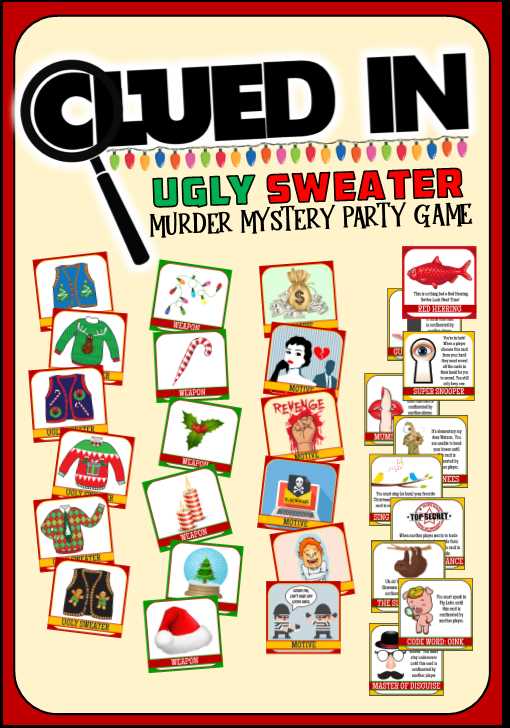 free printable adult christmas games