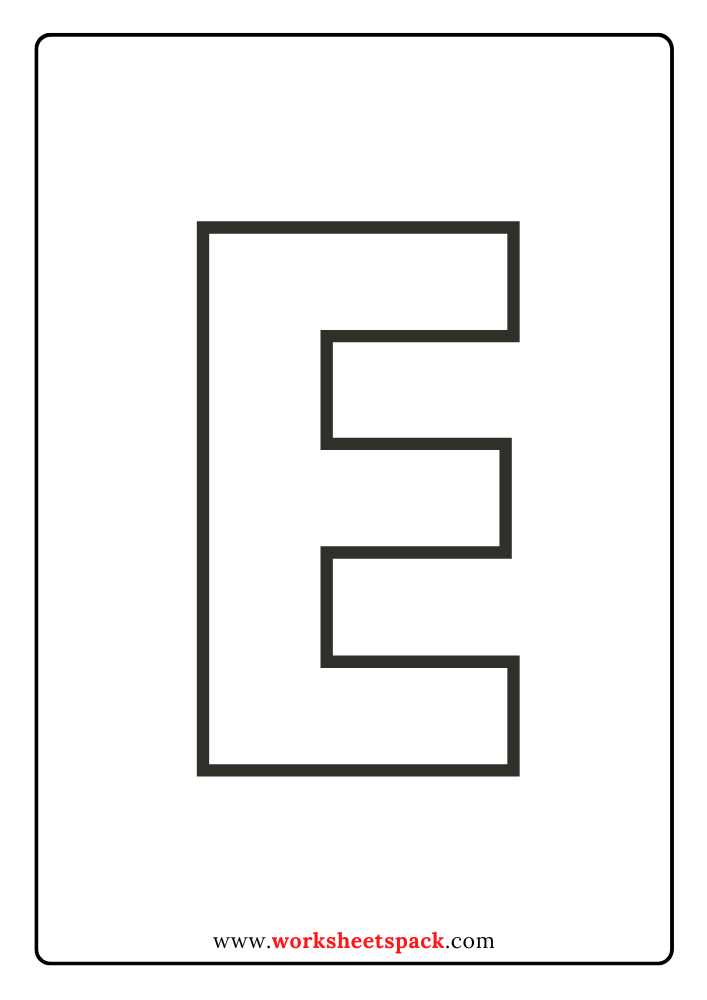 free printable alphabet letters template