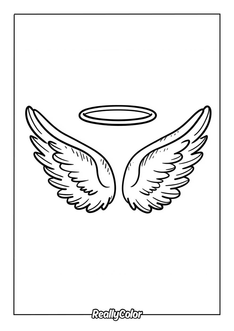free printable angel coloring pages