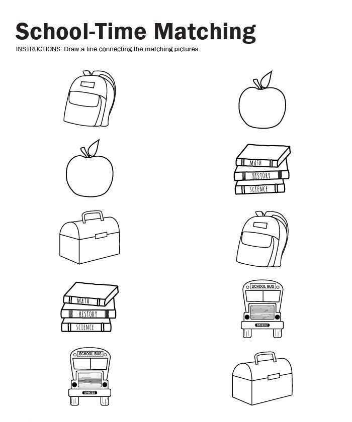 free printable back to school crafts