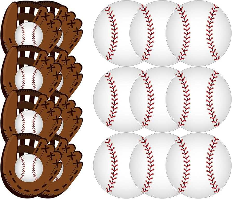 free printable baseball cutouts
