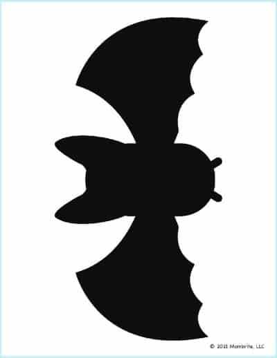 free printable bat pattern