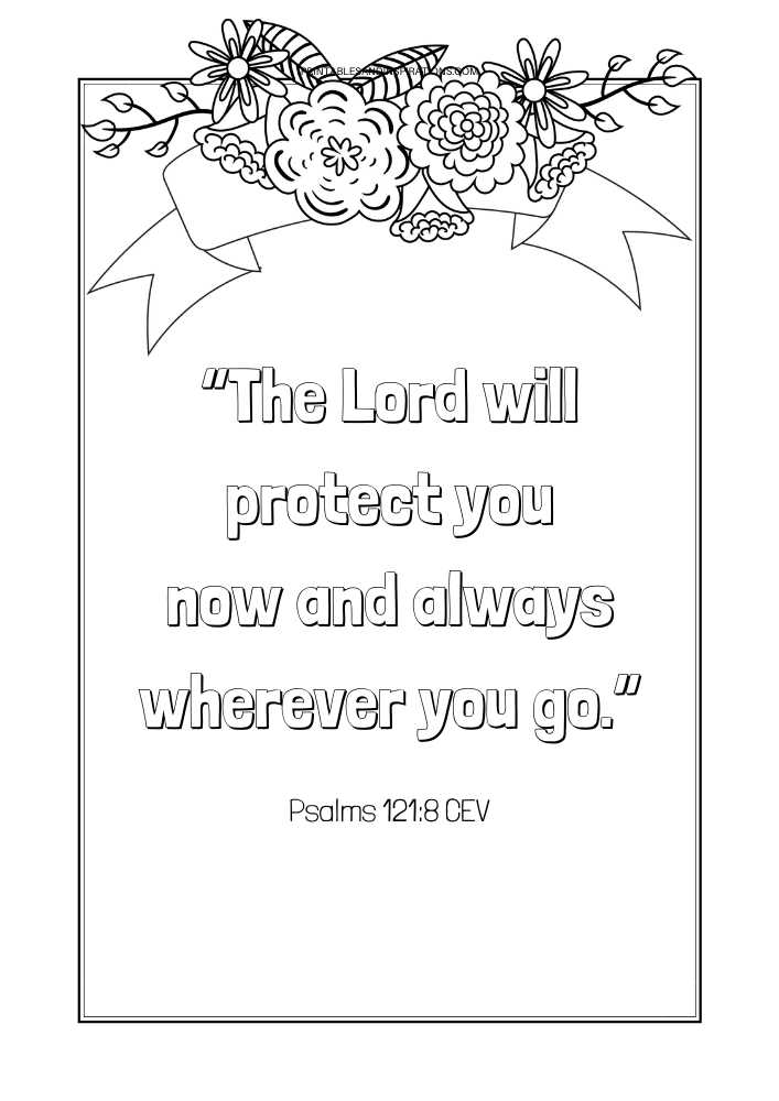 free printable bible verses coloring pages