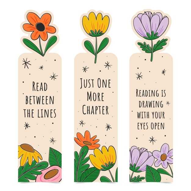 free printable book marks