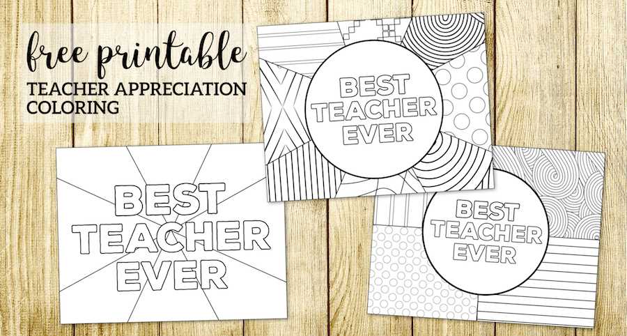 free printable cards for teachers