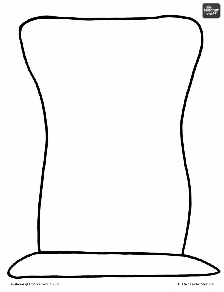 free printable cat in the hat template