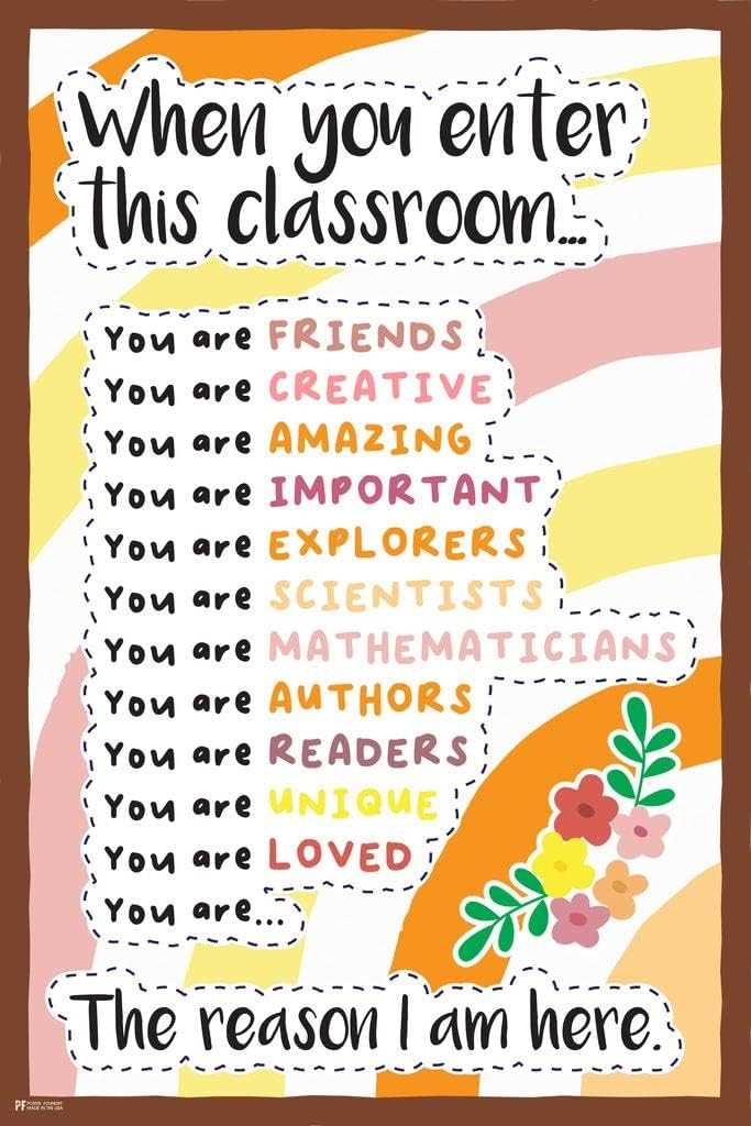 free printable classroom posters