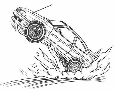 free printable coloring pages race cars