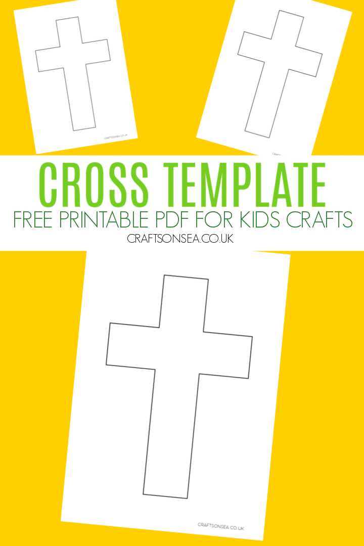 free printable cross