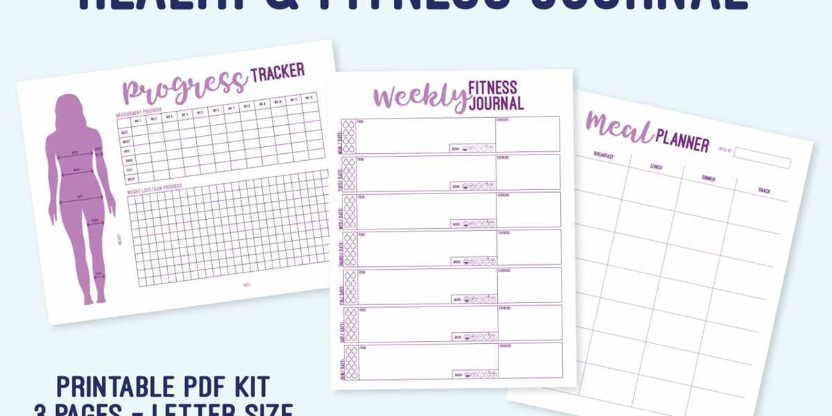 free printable exercise tracker