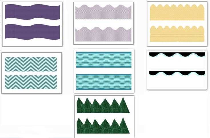 free printable fall bulletin board borders