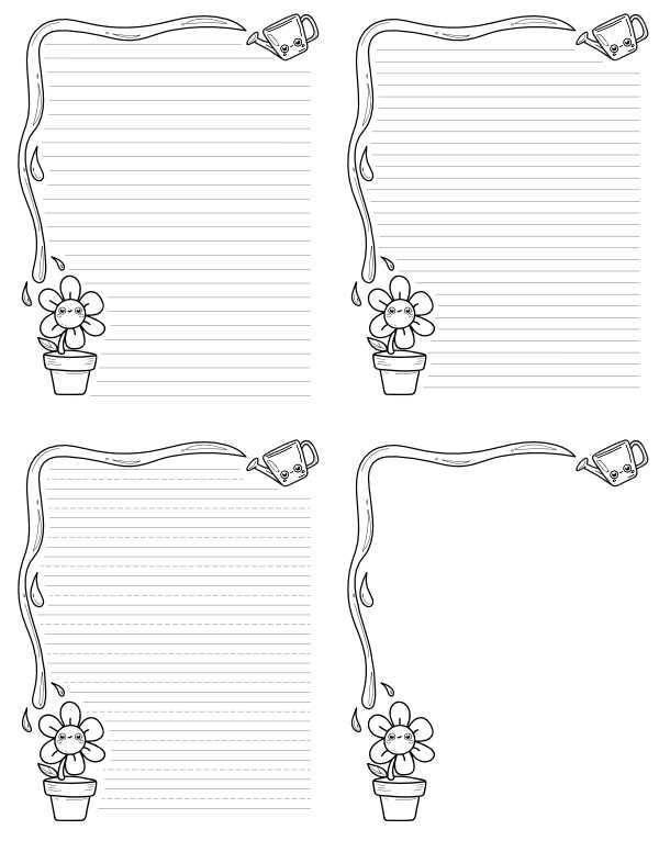 free printable flower pot