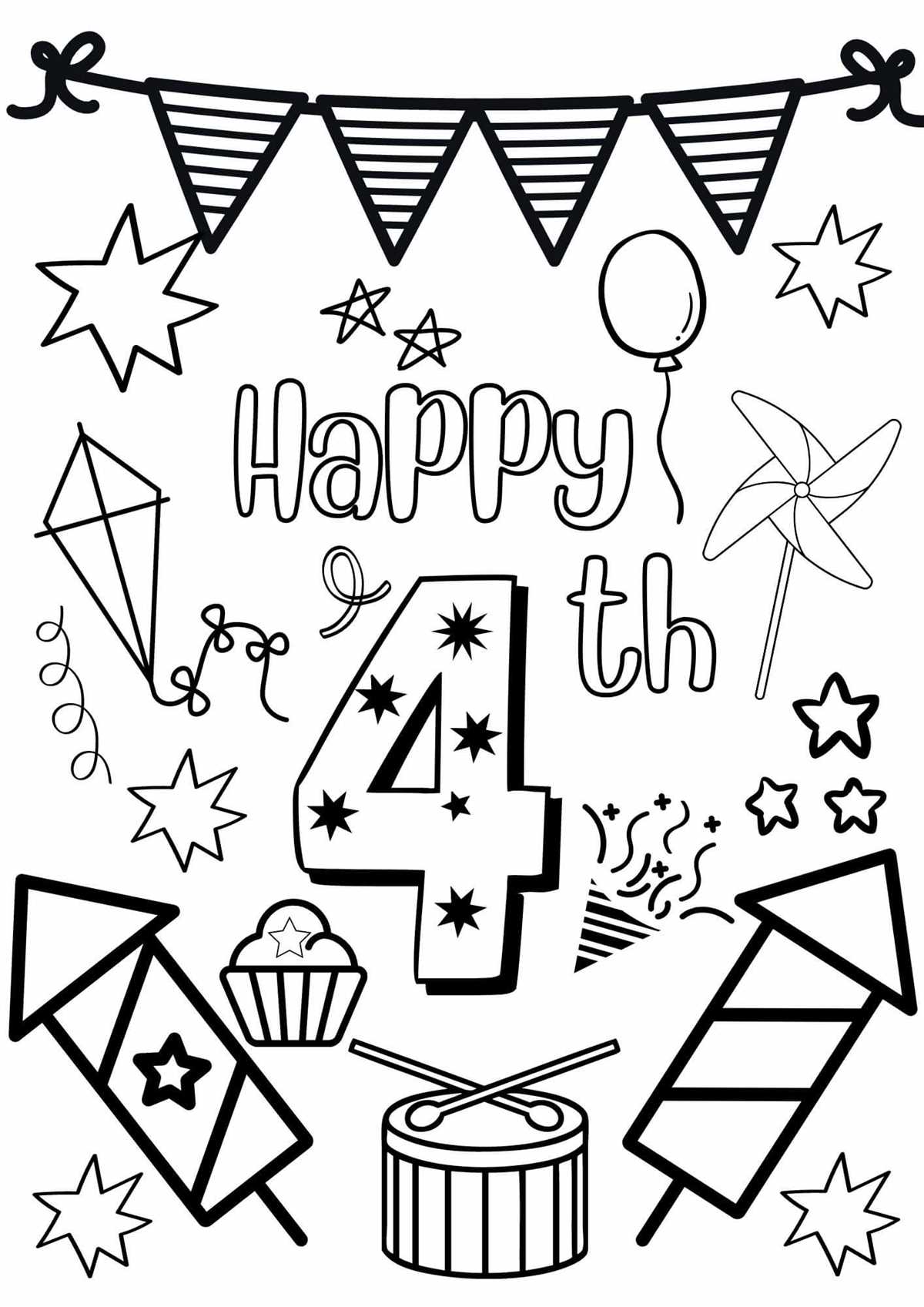 free printable fourth of july