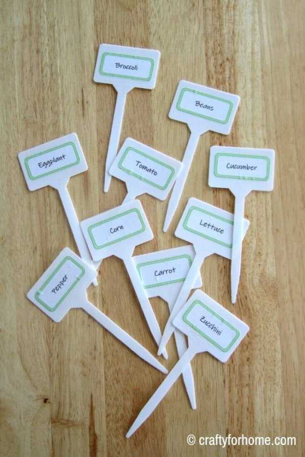 free printable garden labels