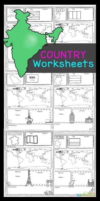 free printable geography worksheets