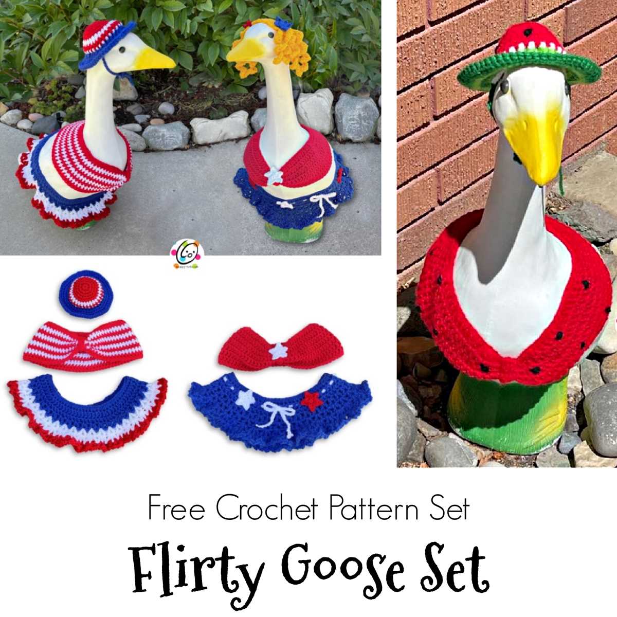 free printable goose clothes patterns