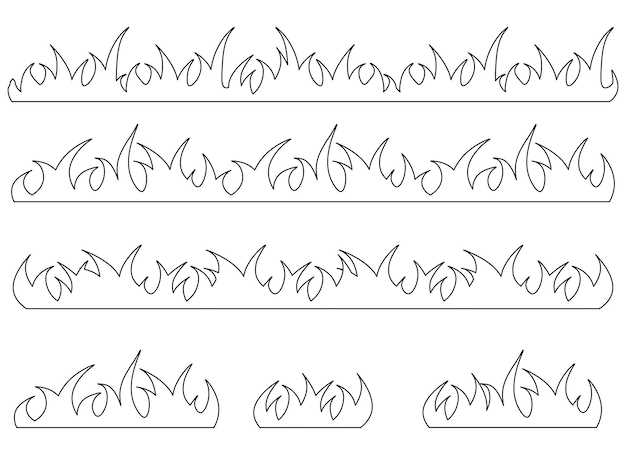 free printable grass template