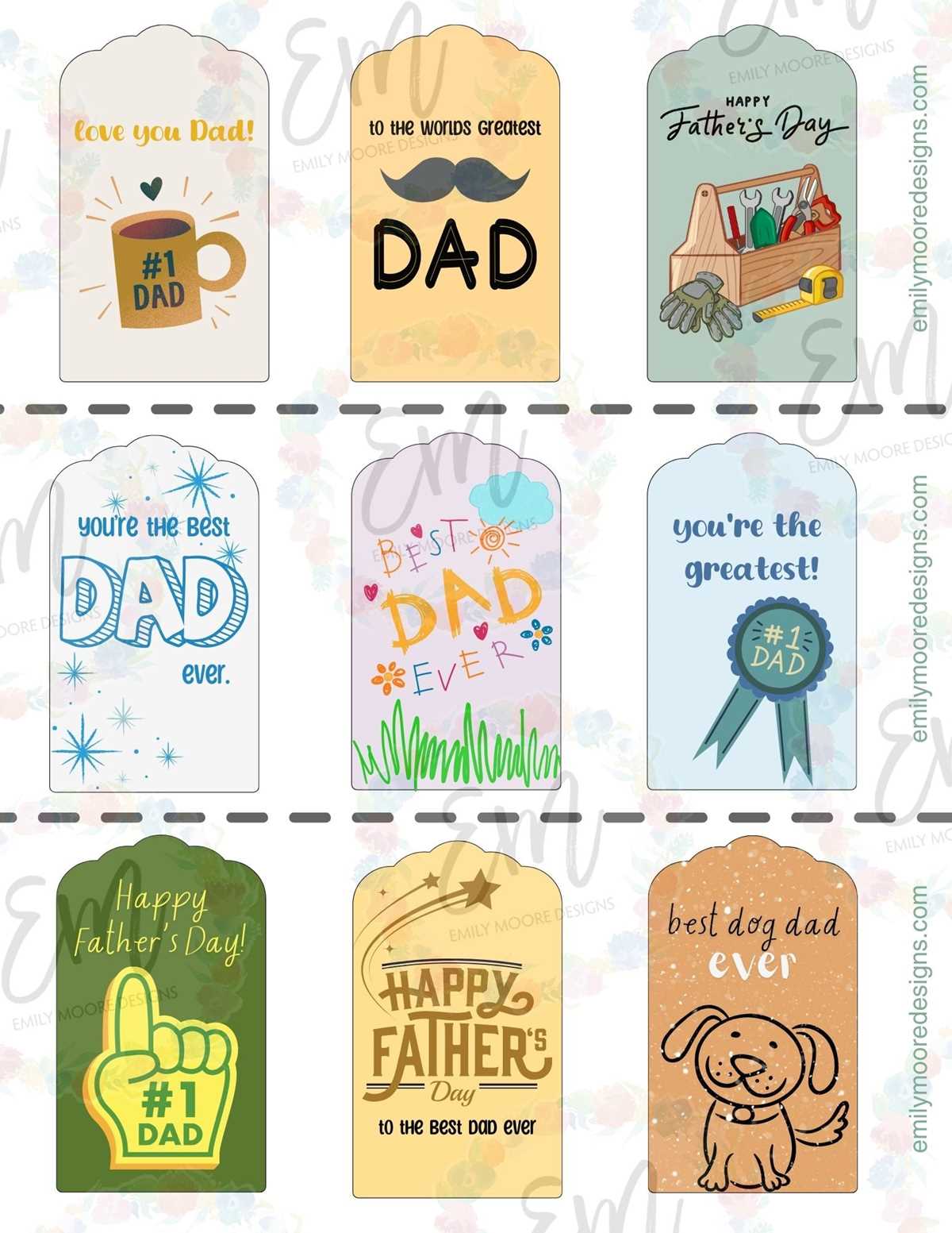 free printable happy fathers day images