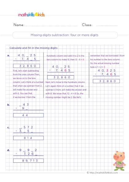free printable math sheets for 3rd grade