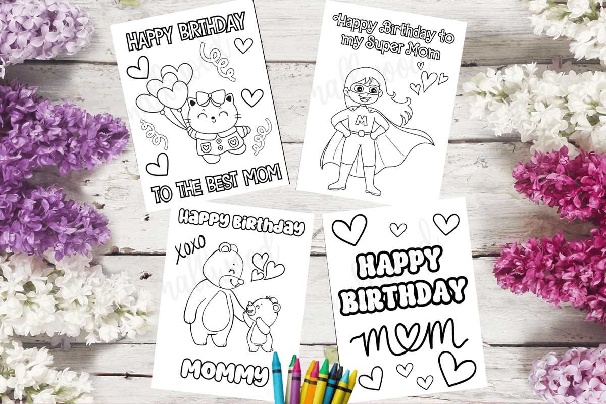 free printable mom birthday cards
