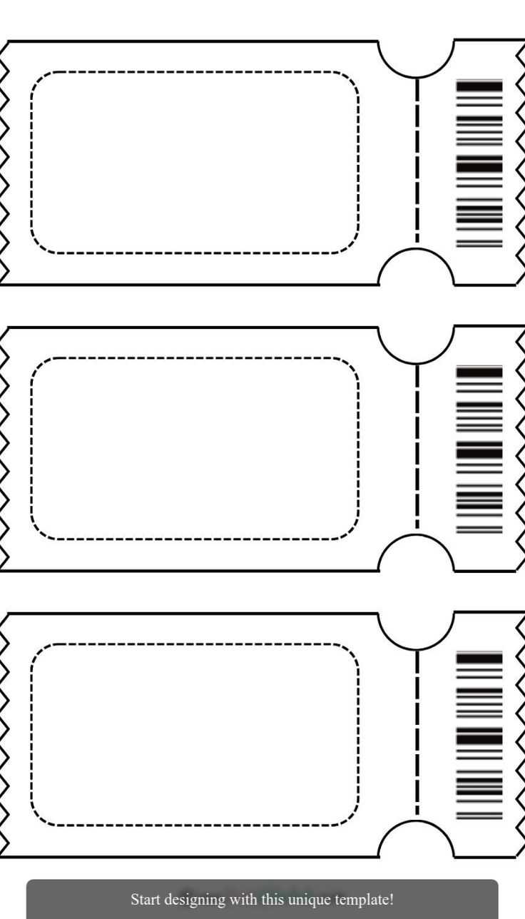 free printable movie tickets