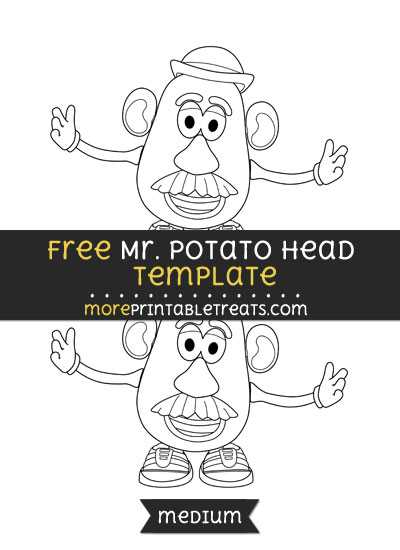 free printable mr potato head template