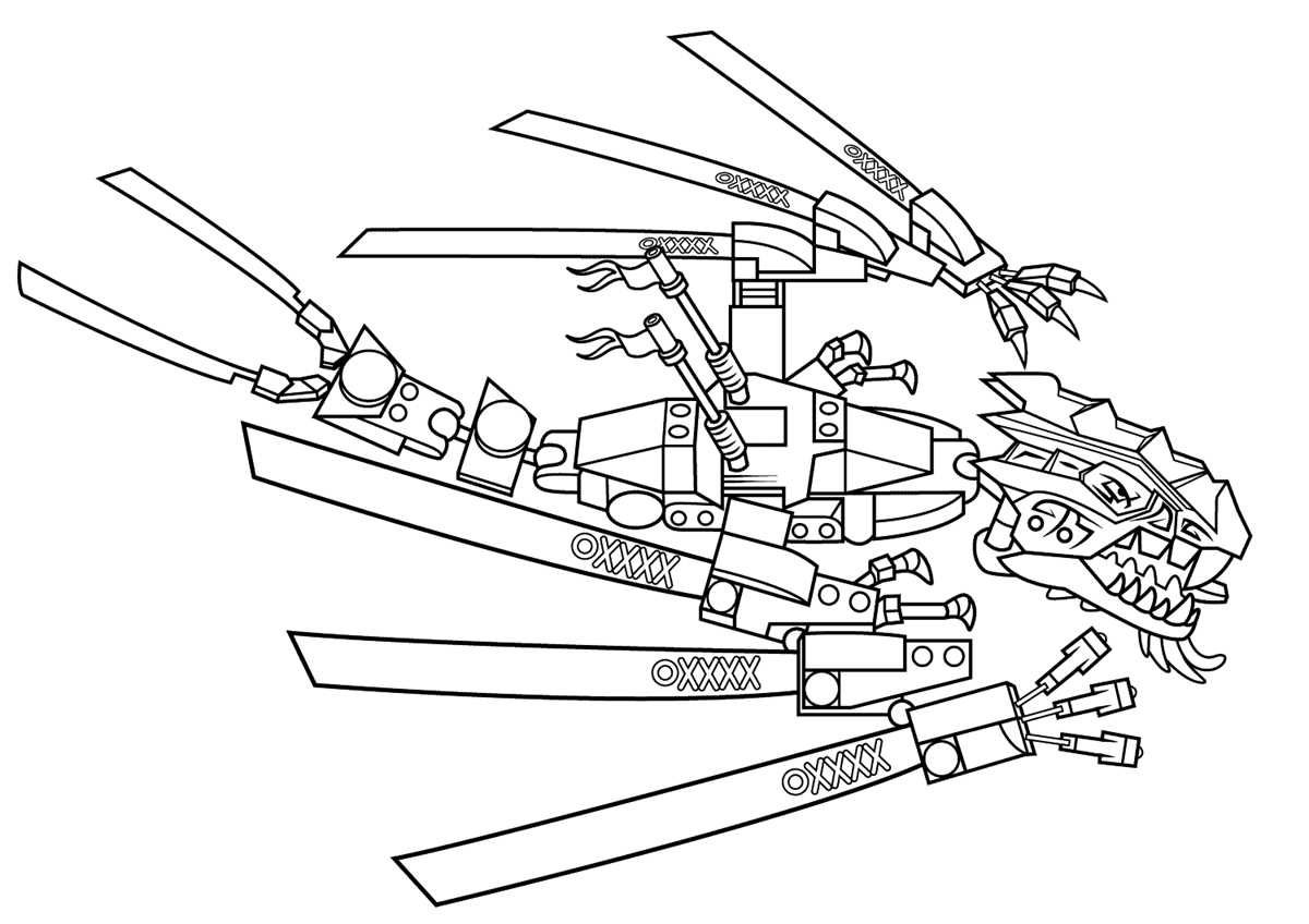 free printable ninjago coloring pages