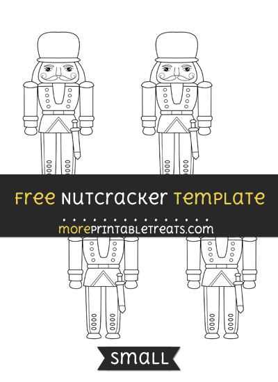 free printable nutcracker face template