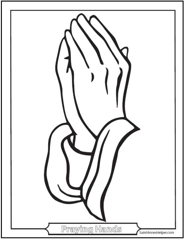 free printable prayer coloring pages