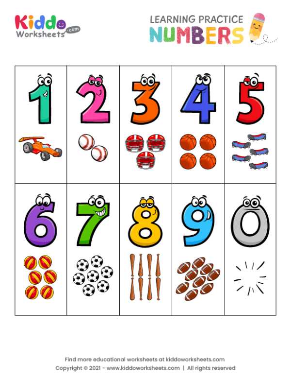 free printable preschool worksheets numbers