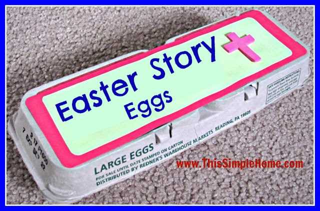 free printable resurrection eggs story printable