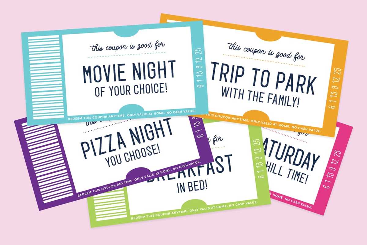 free printable reward tickets