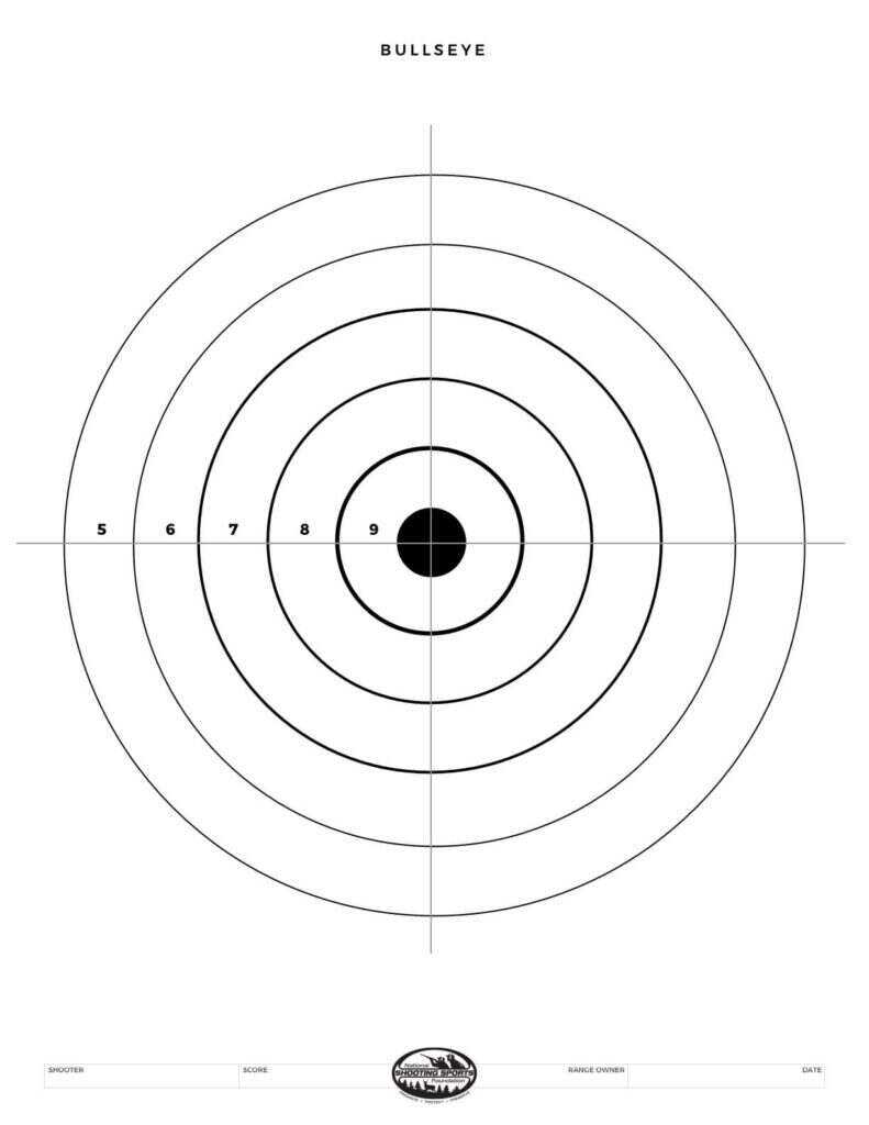 free printable targets for shooting practice