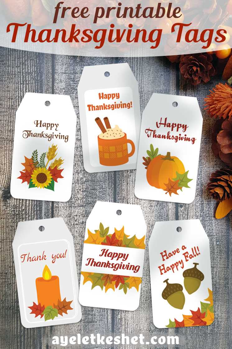 free printable thanksgiving labels