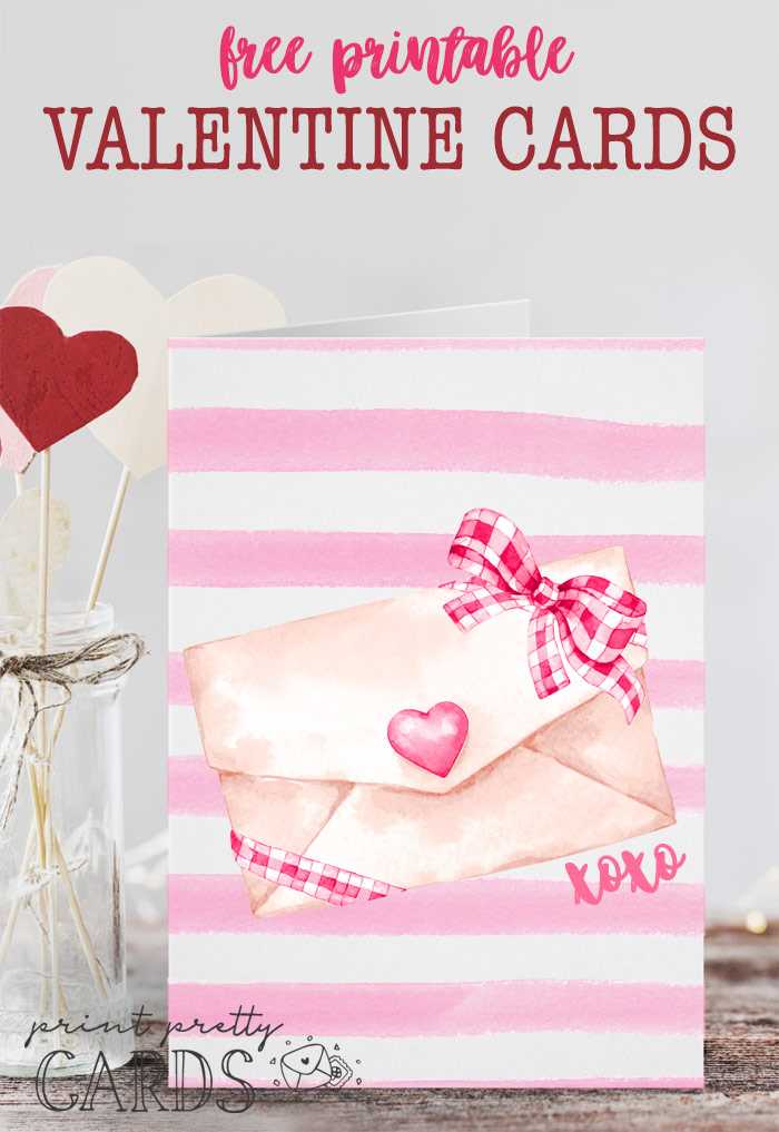 free printable valentine card