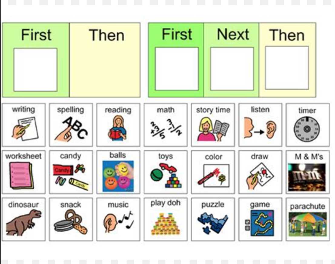 free printable visual cards for autism