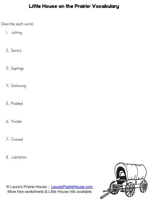 free printable vocabulary worksheets