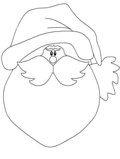 free printables of santa claus